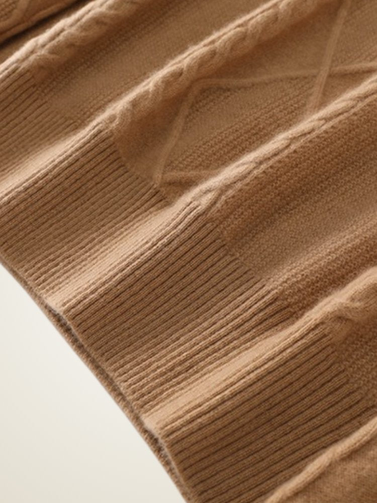 Vilaria - Half-Zip Cashmere Sweater