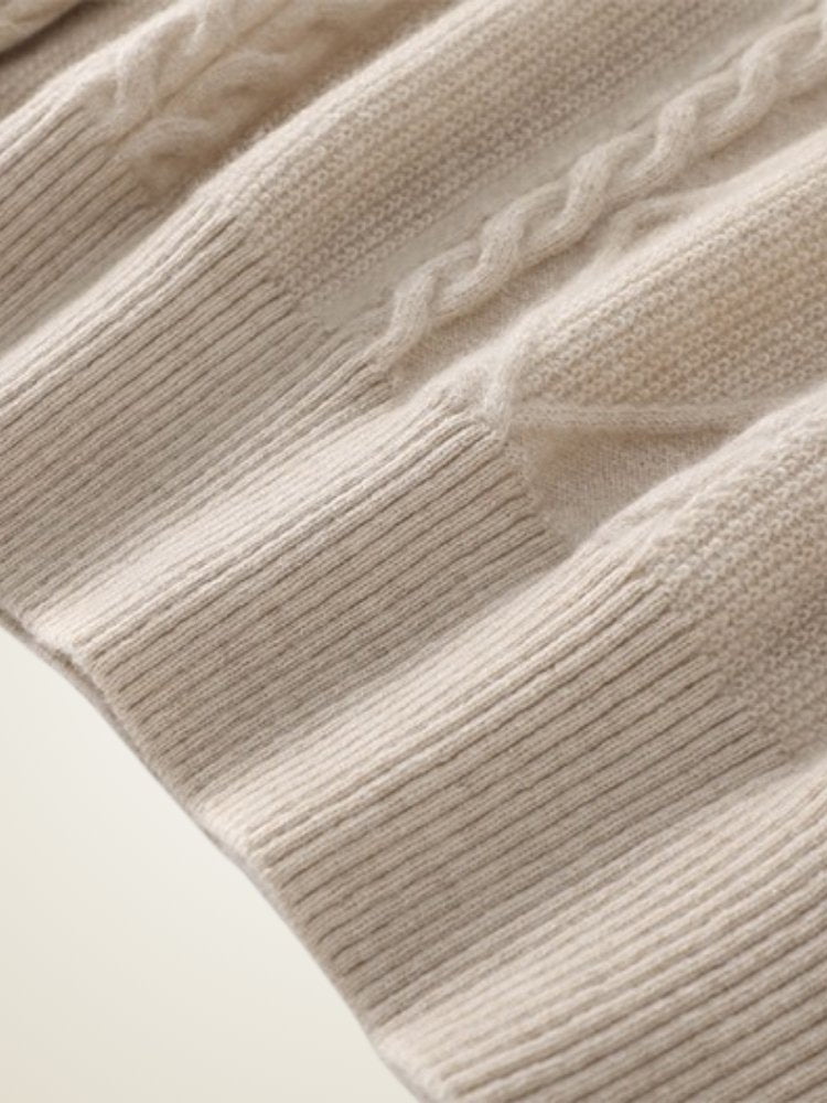 Vilaria - Half-Zip Cashmere Sweater