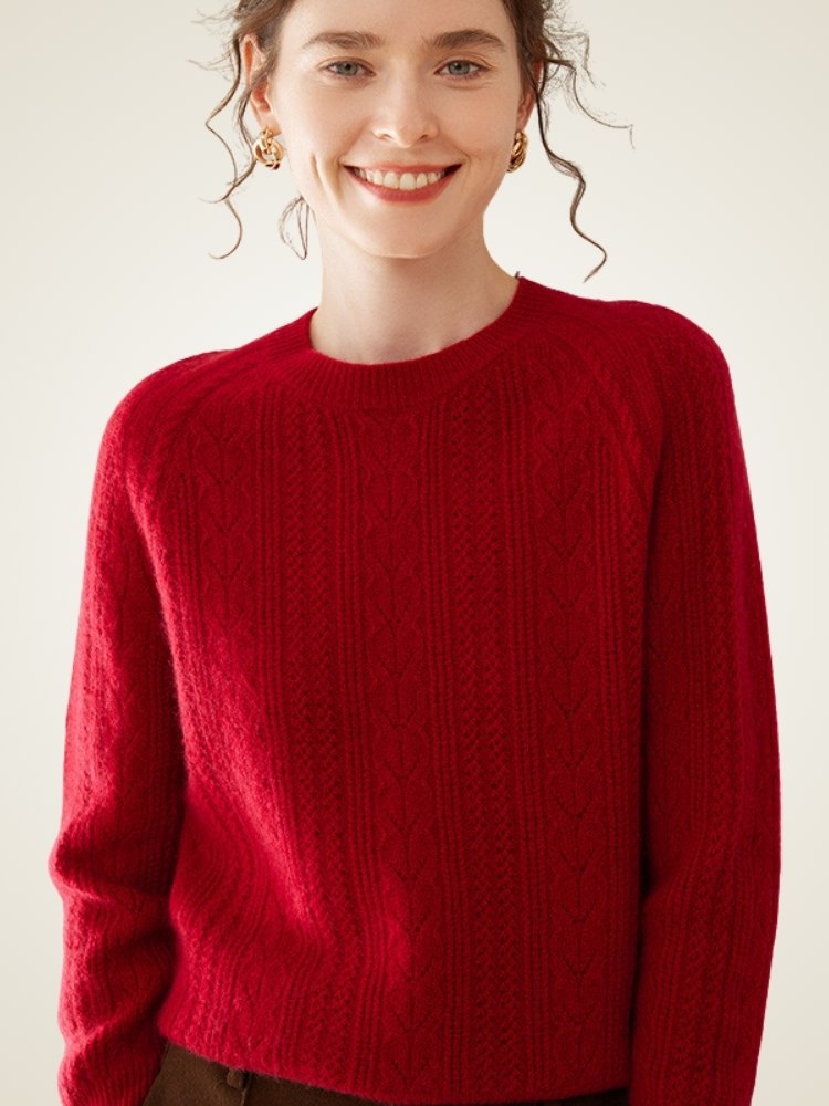 Jesmara - Cable-Knit Cashmere Sweater