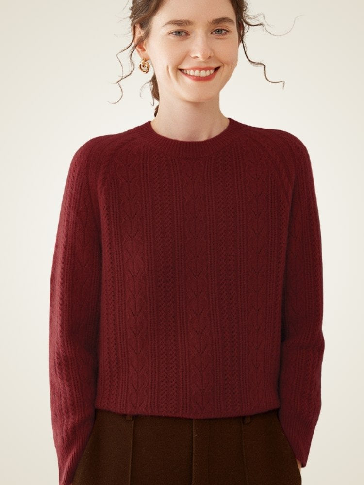 Jesmara - Cable-Knit Cashmere Sweater