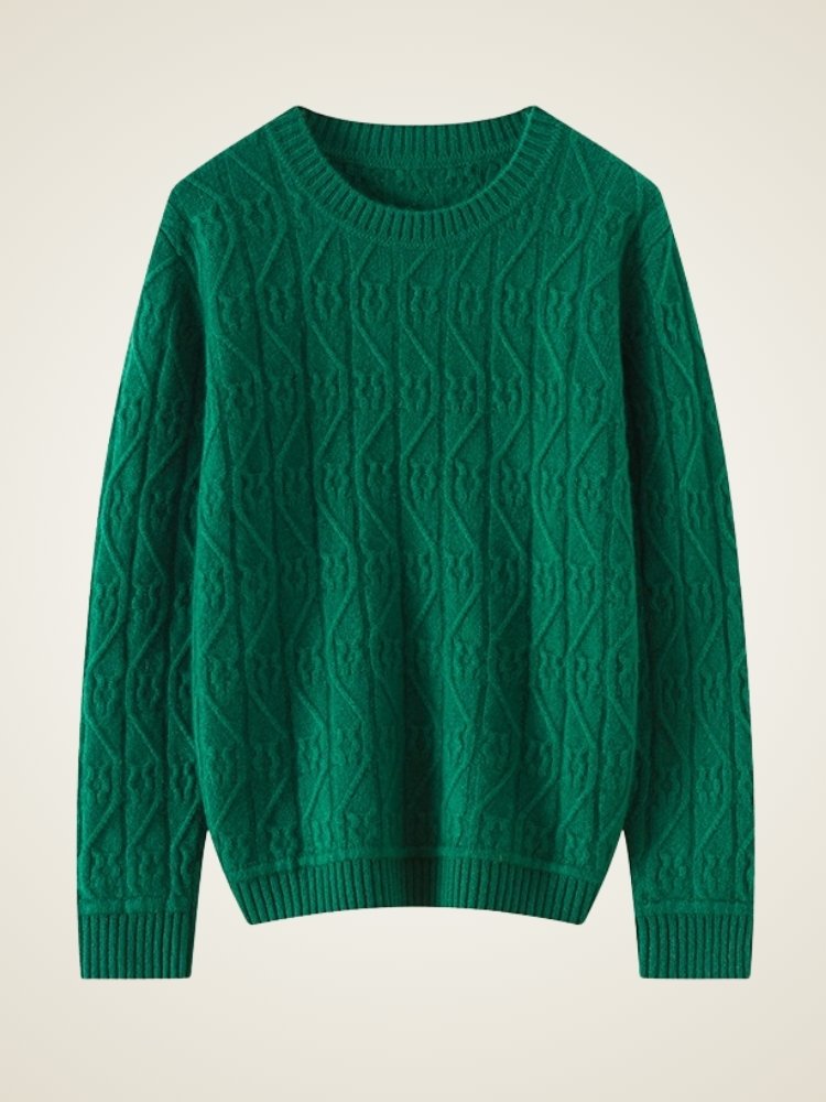 Elaris - Cable-Knit Cashmere Sweater