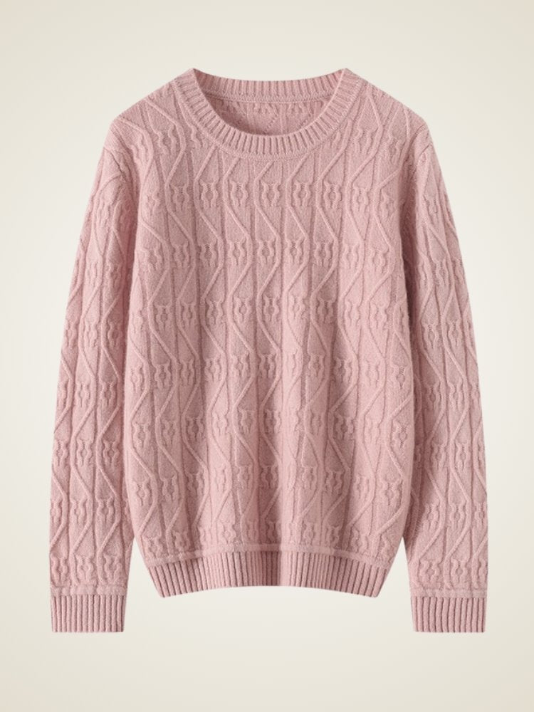 Elaris - Cable-Knit Cashmere Sweater