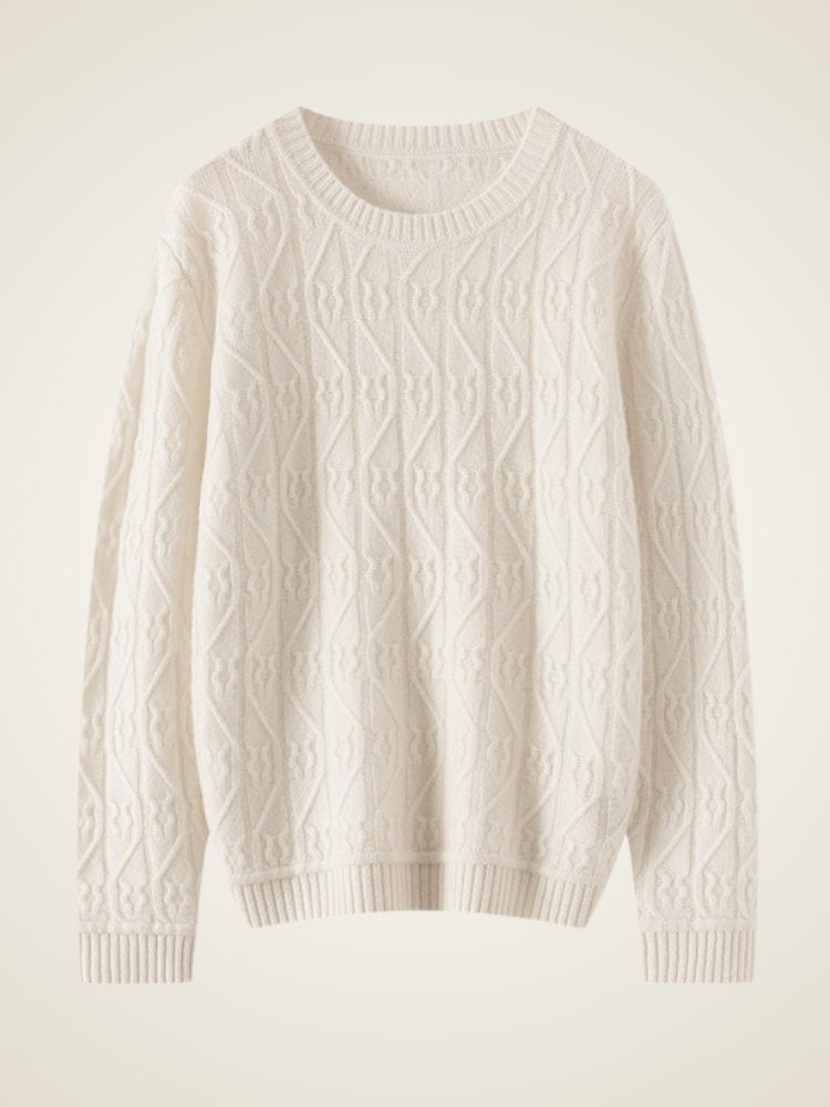 Elaris - Cable-Knit Cashmere Sweater