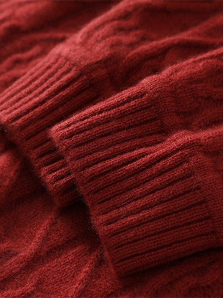 Elaris - Cable-Knit Cashmere Sweater