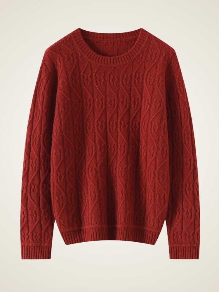 Elaris - Cable-Knit Cashmere Sweater