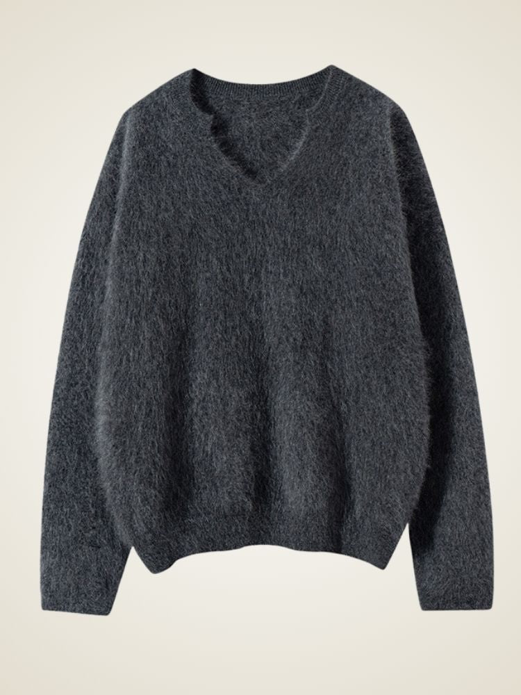 Cerella - V-Neck Cashmere Jumper