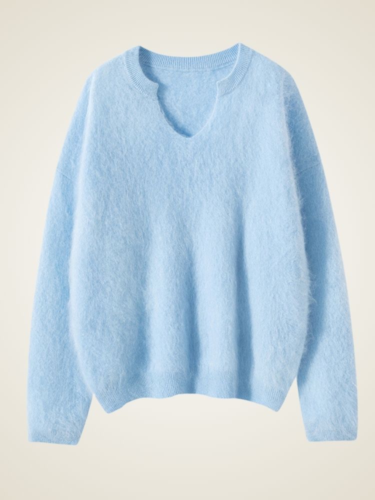 Cerella - V-Neck Cashmere Jumper