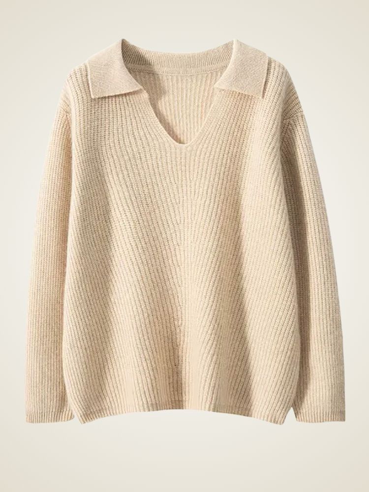 Daisy - V-Neck Cashmere Sweater