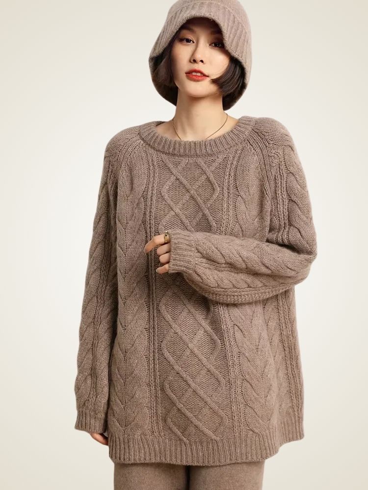 Erin - Crewneck Cashmere Sweater