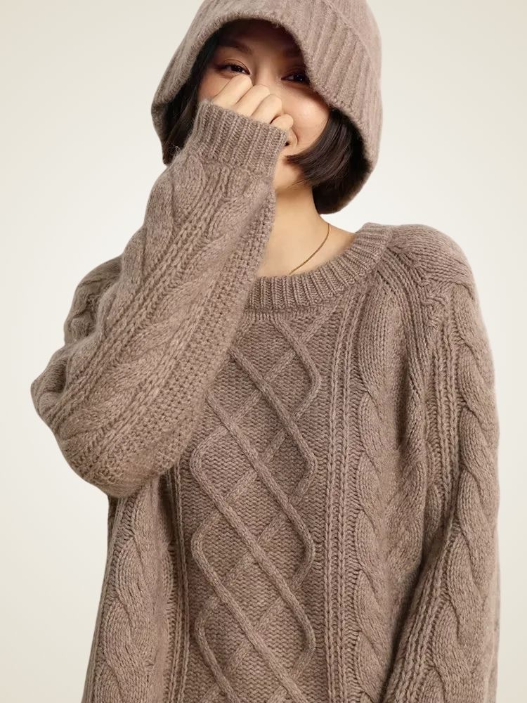 Erin - Crewneck Cashmere Sweater