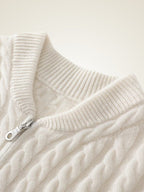 Silas - Cable-Knit Cashmere Cardigan