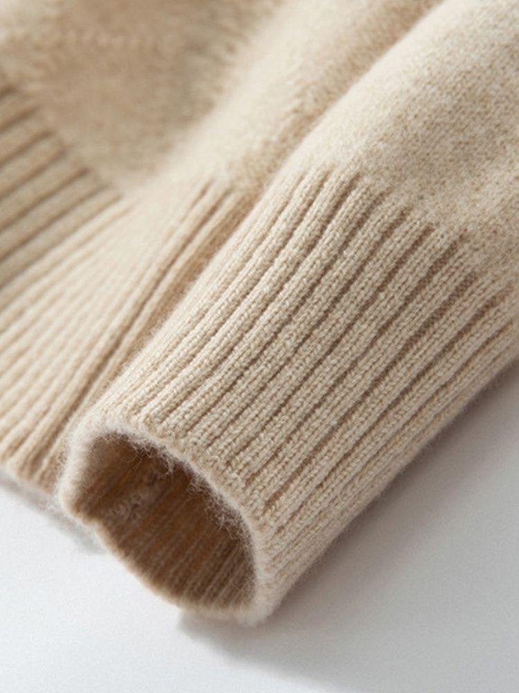 Nathaniel -  Diamond Knit Cashmere Sweater