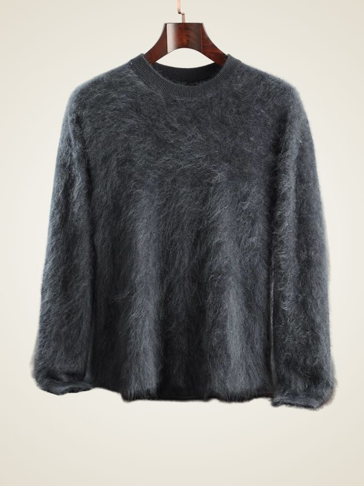 Alaric - Brushed Crewneck Cashmere Sweater