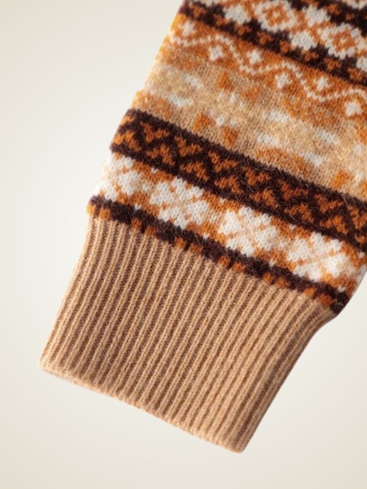 Arlo - Fair Isle Cashmere Sweater