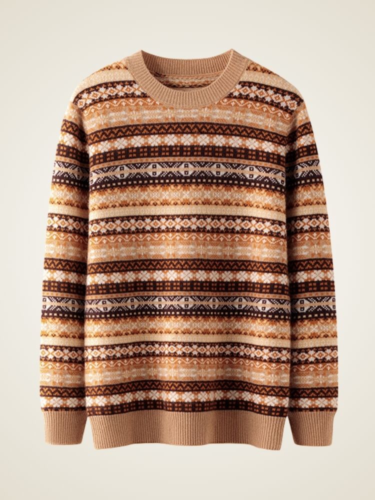 Arlo - Fair Isle Cashmere Sweater