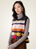 Lennie - Colorful Cashmere Vest