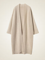 Alix - Open-Front Cashmere Coat