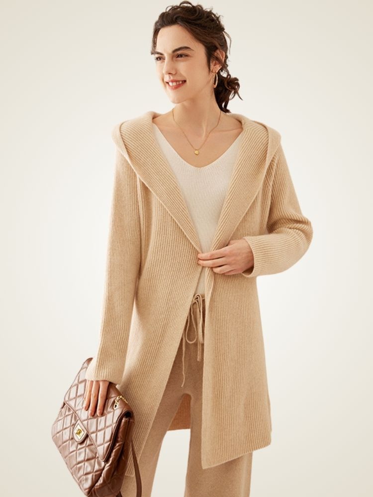 Alura - Long Cashmere Cardigan