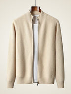 Emmett - Ribbed Cashmere Cardigan