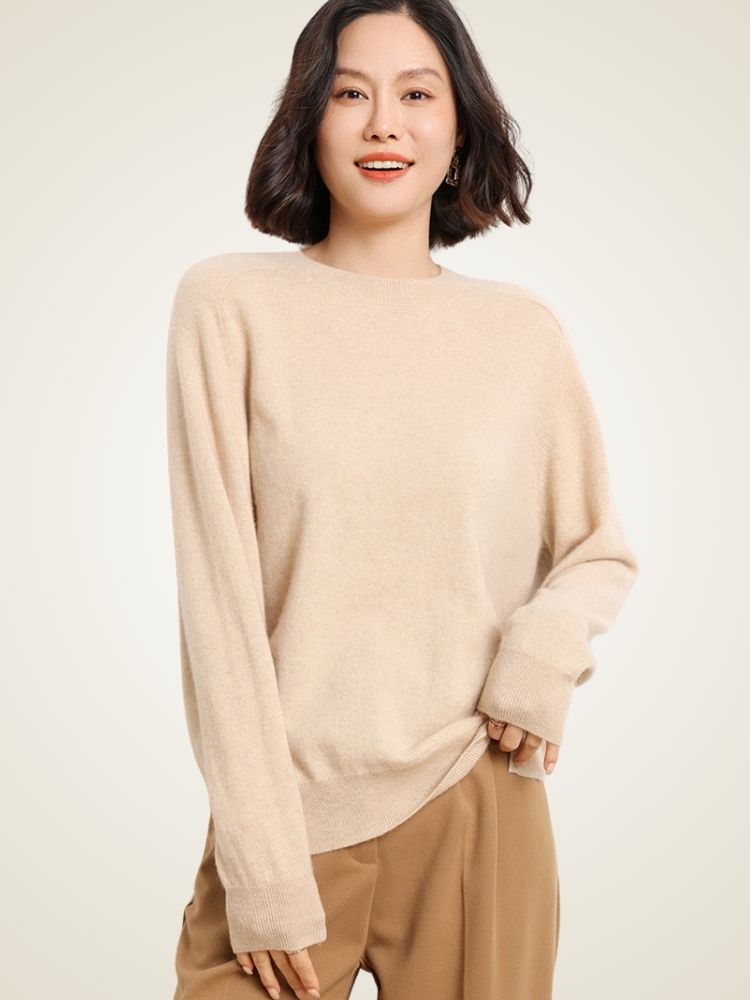 Valissa - Crewneck Cashmere Sweater