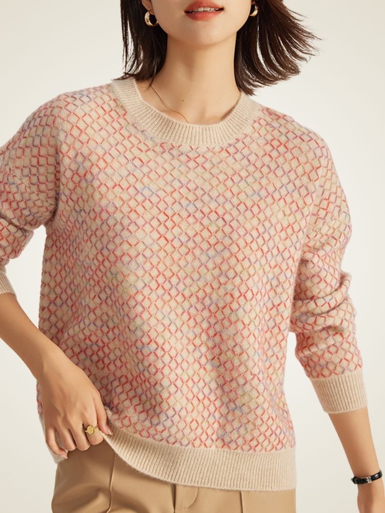 Geneira - Multicolor Cashmere Sweater