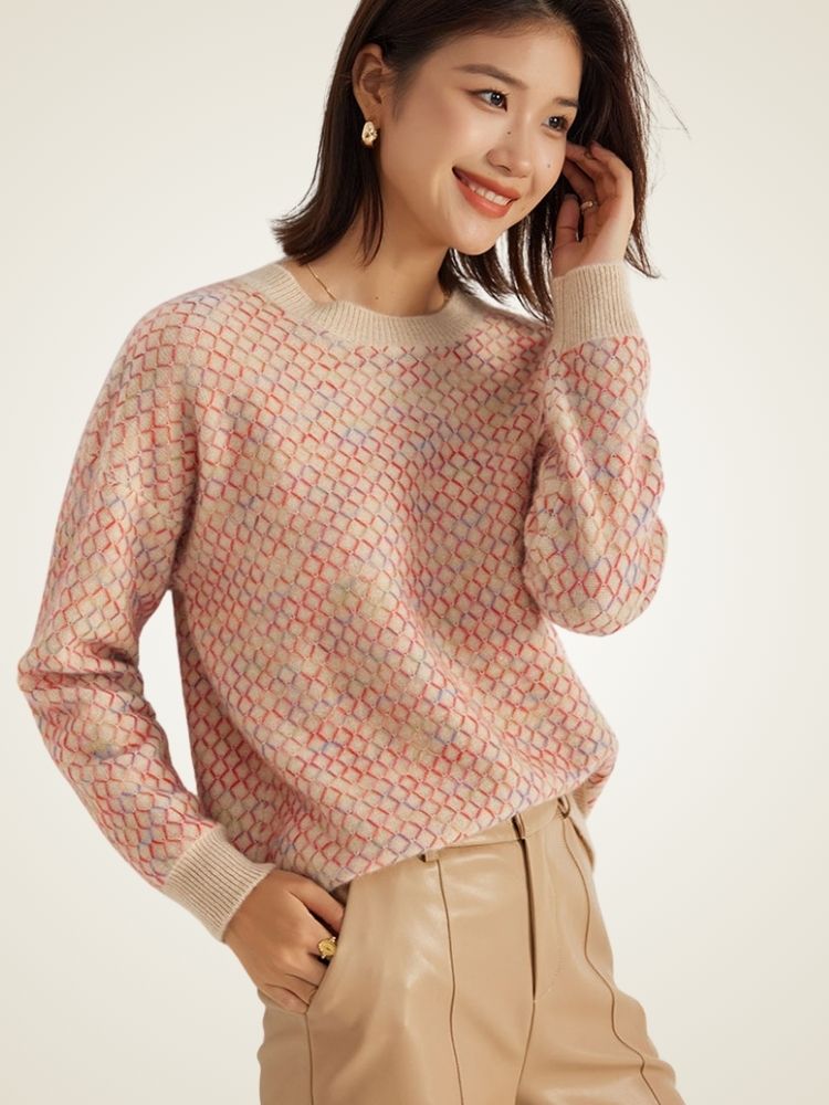 Geneira - Multicolor Cashmere Sweater