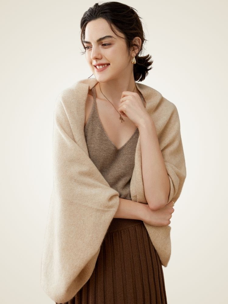 Alara - Cashmere Shawl Cardigan