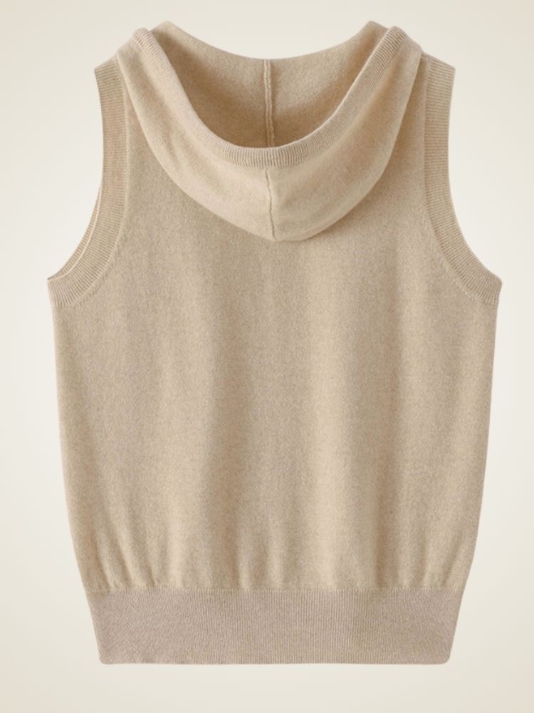 Bellamy - Hooded Cashmere Vest
