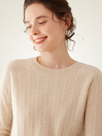 Larie - Ribbed Cashmere Sweater