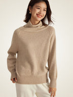 Kahila - Wide Collar Cashmere Turtleneck