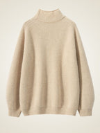 Olympia - Ribbed Cashmere Turtleneck Sweater