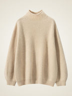 Olympia - Ribbed Cashmere Turtleneck Sweater