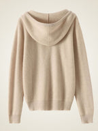 Adelise - Zip-Up Cashmere Hoodie