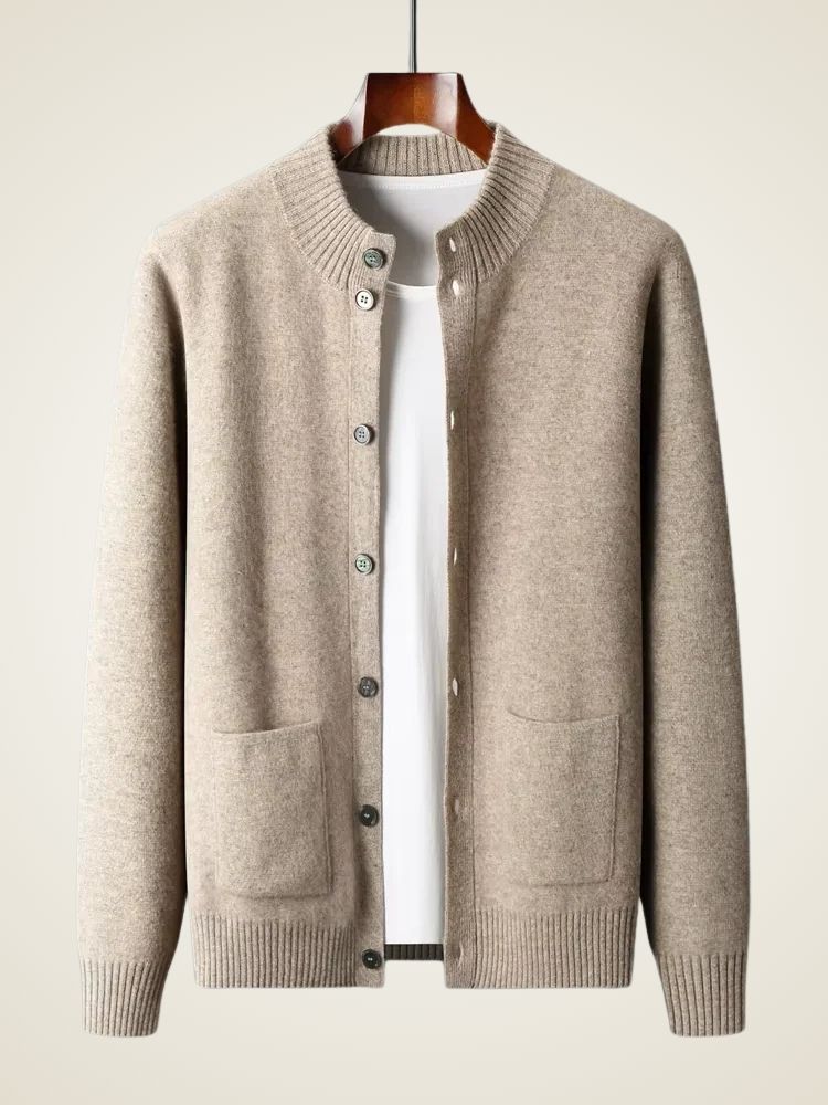 Eric - Button Up Cashmere Cardigan