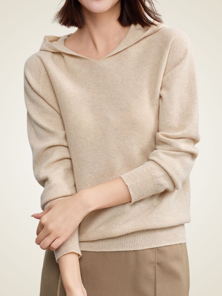 Aisling - Classic Cashmere Hoodie