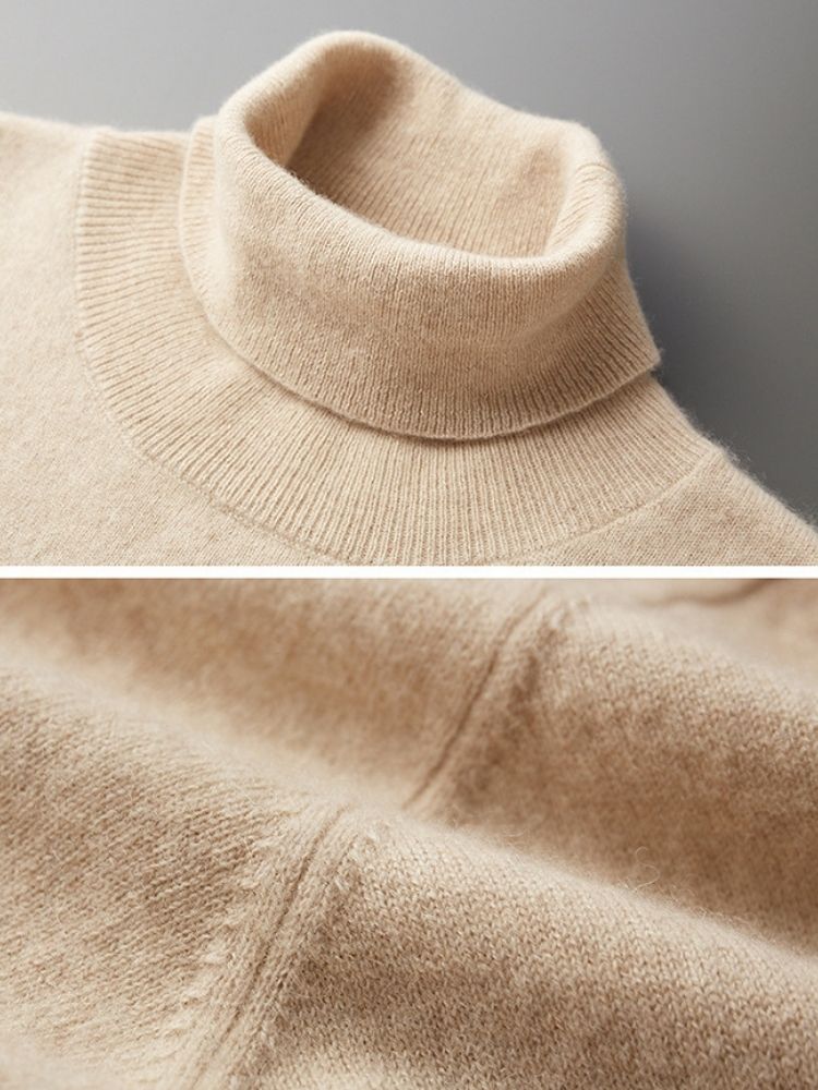 Amos - Cashmere Turtleneck Sweater