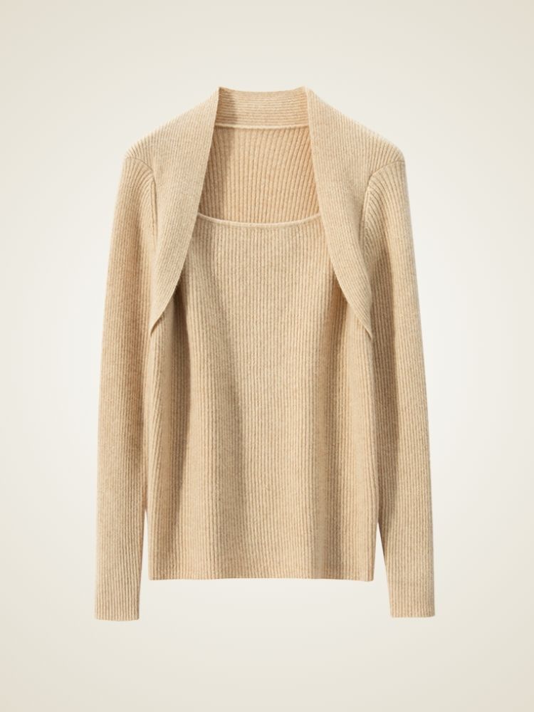 Norielle - Ribbed Cashmere Sweater