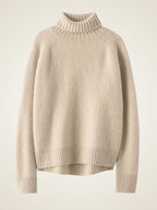 Melina - Ribbed Cashmere Turtleneck