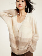 Lorelai -  Ombre Cashmere Cardigan