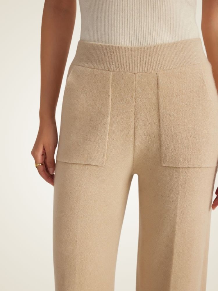 Winry - Cashmere Slits Pants