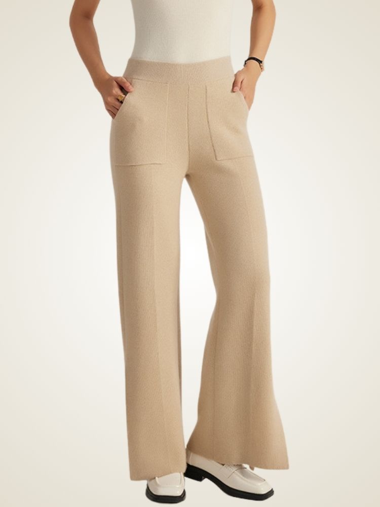 Winry - Cashmere Slits Pants