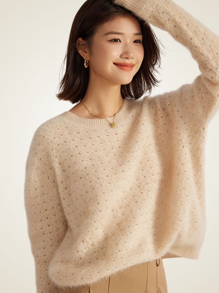 Vaneli - Textured Cashmere Sweater