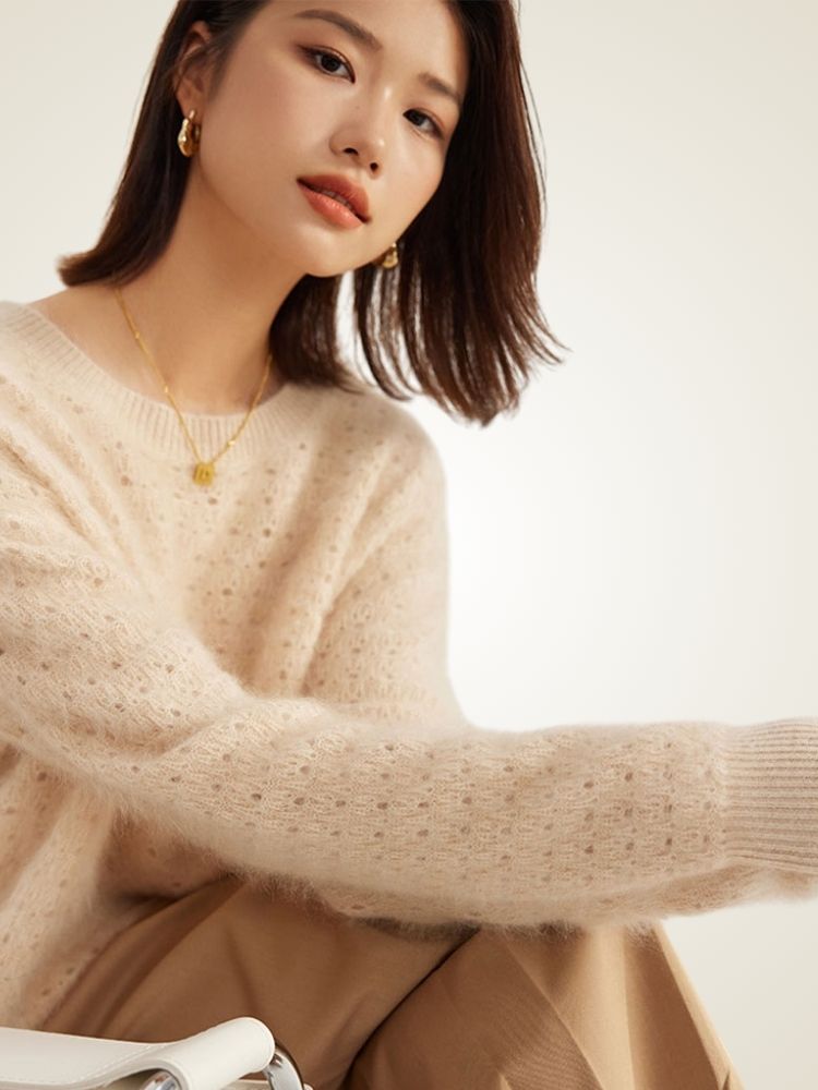 Vaneli - Textured Cashmere Sweater