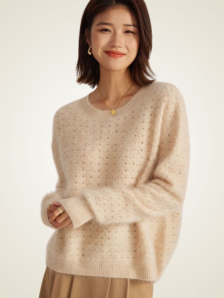 Vaneli - Textured Cashmere Sweater