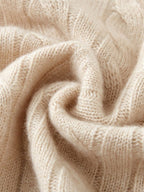 Faith - Cable Knit Cashmere Cardigan