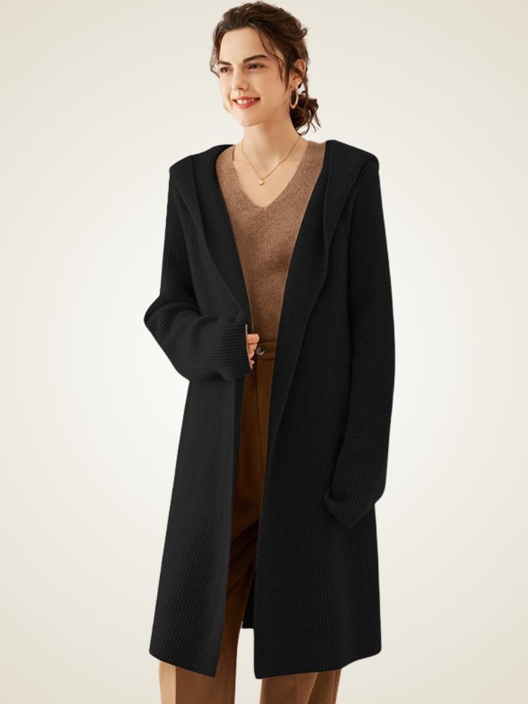 Alura - Long Cashmere Cardigan