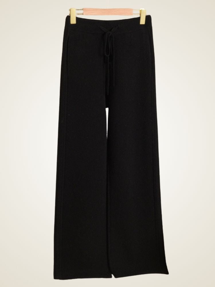 Viana - Wide-Leg Cashmere Pants