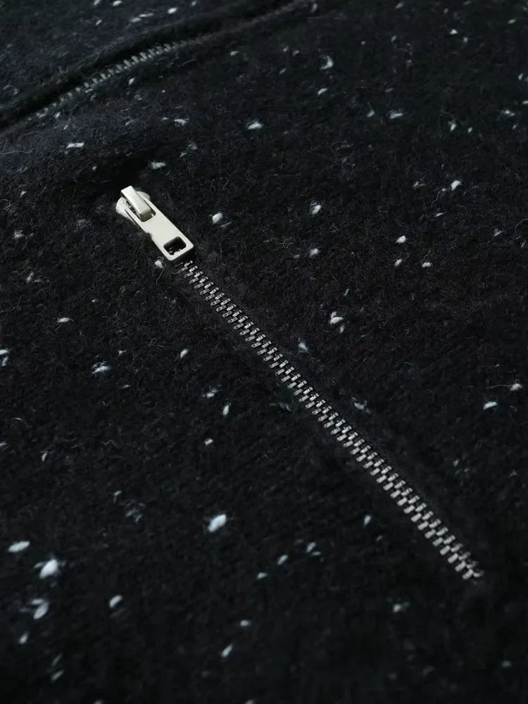 Liv - Zip Cashmere Cardigan