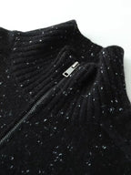 Liv - Zip Cashmere Cardigan