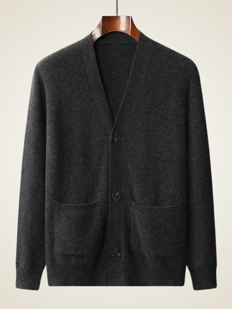 Rafe - Ribbed Cashmere Cardigan